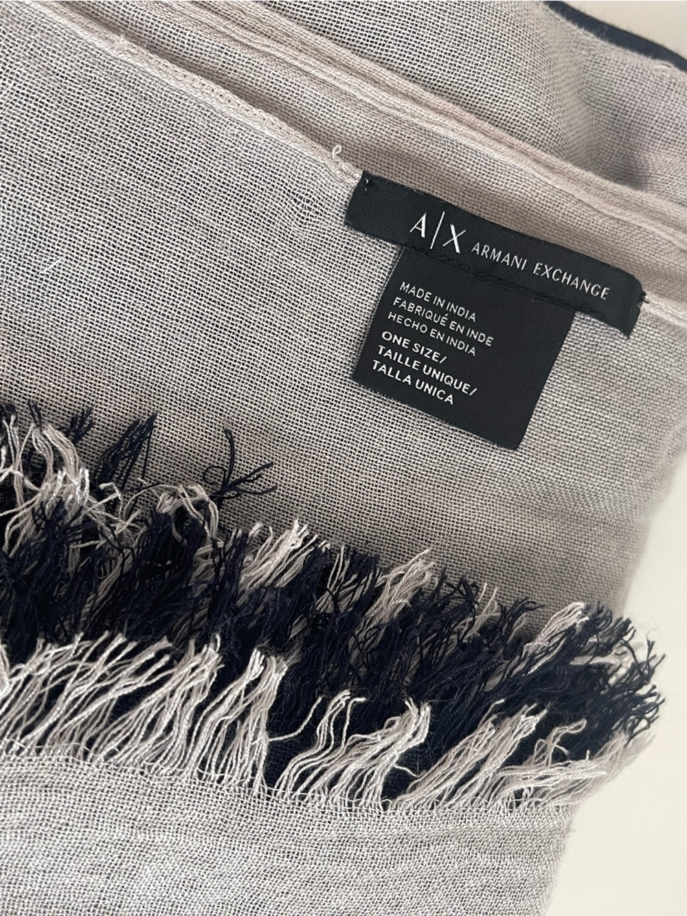 Armani Exchange Muslin Scarf
